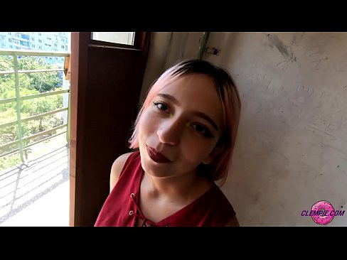 ❤️ Ուսանող Զգացմունքային ծծում է օտարին ծայրամասում ❤️❌ Պոռնովիդեո մեզ մոտ ❤